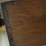 Antiek mahonie bureau 3