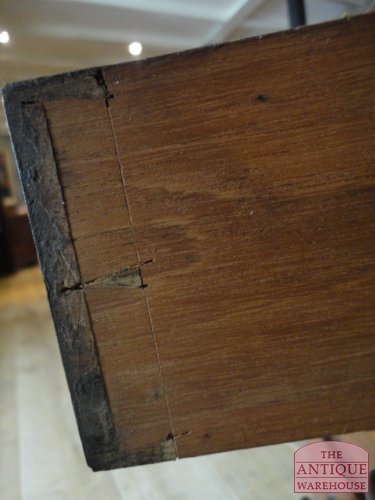 Antiek mahonie bureau 3