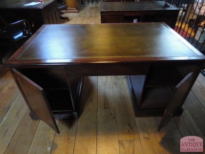 Antiek mahonie bureau 3