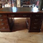 Antiek mahonie bureau 1