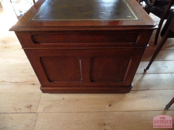 Antiek mahonie bureau 2