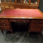 Antiek mahonie bureau 1