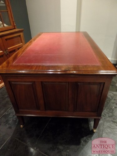 Antiek mahonie bureau 2