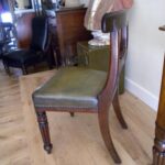 Antiek mahonie bureaustoeltje, 1820 1