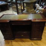 Antiek mahonie Engels bureau 2