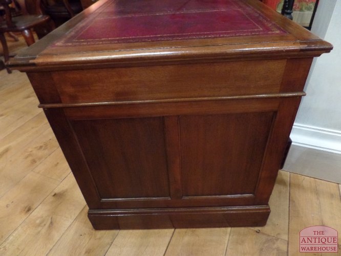 Antiek mahonie Engels bureau 2
