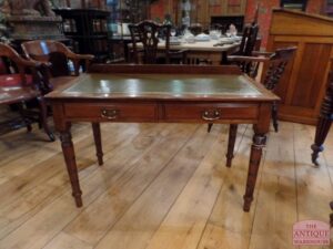 antiek mahonie Engels schrijftafeltje, VERKOCHT