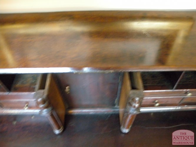 Antiek mahonie Engels secretaire, laat 18de-eeuws 2