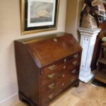 Antiek mahonie Engels secretaire, laat 18de-eeuws 3