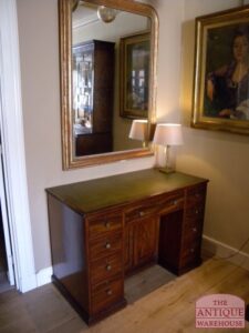 antiek mahonie Georgian bureau, circa 1780, VERKOCHT