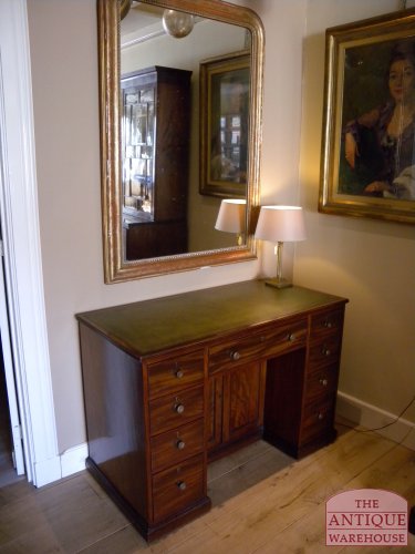 antiek mahonie Georgian bureau, circa 1780, VERKOCHT
