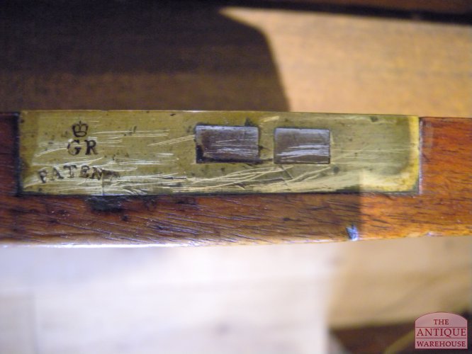 Antiek mahonie Georgian bureau, circa 1780 2