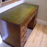 Antiek mahonie Georgian bureau, circa 1780 3