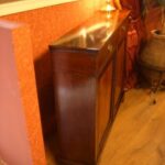 antiek mahonie halkastje 1