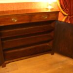 antiek mahonie halkastje 2