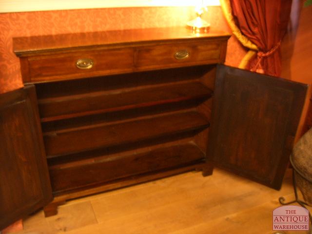 antiek mahonie halkastje 2