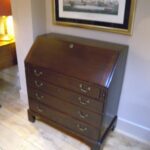 Antiek mahonie klepbureau circa 1800 1