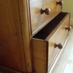 antiek mahonie ladekastje 2