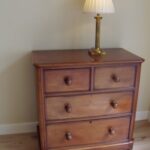 antiek mahonie ladekastje 3