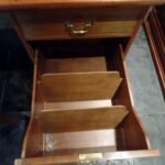 Antiek mahonie partnersbureau 3