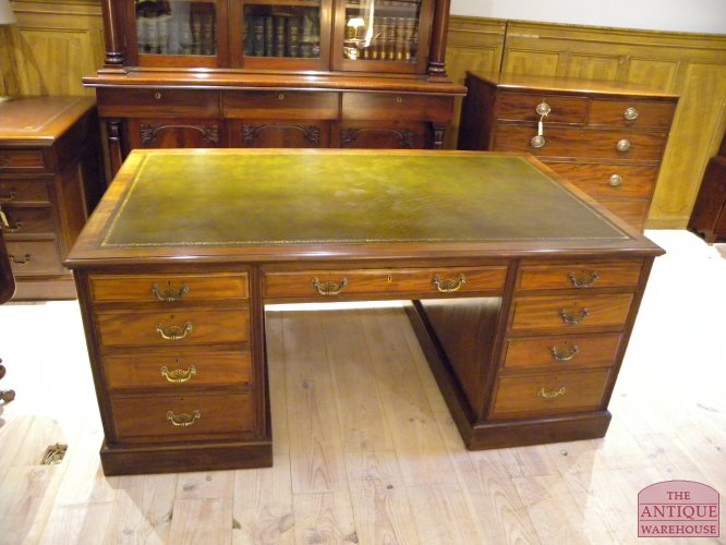 antiek mahonie partners bureau, VERKOCHT