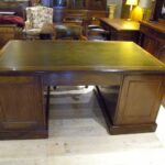 Antiek mahonie partnersbureau 3