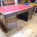 Antiek mahonie partnersbureau 1