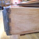 Antiek mahonie partnersbureau 3