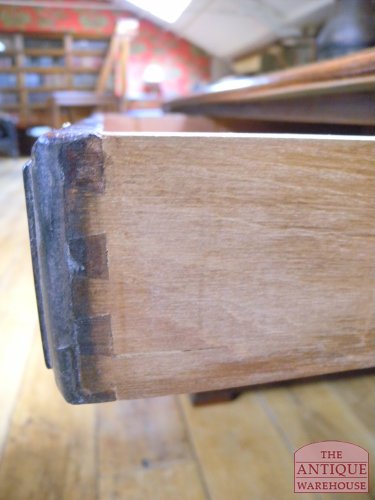 Antiek mahonie partnersbureau 3