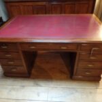 Antiek mahonie partnersbureau 1