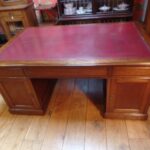 Antiek mahonie partnersbureau 3