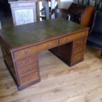 Antiek mahonie partnersbureau 3