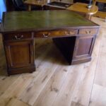 Antiek mahonie partnersbureau circa 1880 1