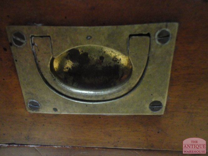 Antiek mahonie scheepsbureau 2