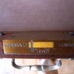 Antiek mahonie schrijftafel 1