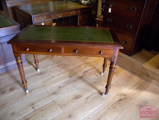 Antiek mahonie schrijftafeltje 3