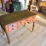 Antiek mahonie schrijftafeltje circa 1820 1