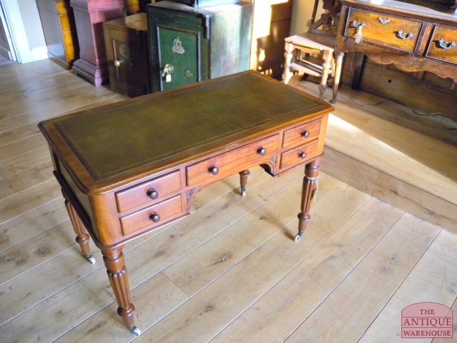 antiek mahonie schrijftafeltje, VERKOCHT