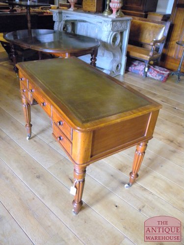 Antiek mahonie schrijftafeltje circa 1820 2