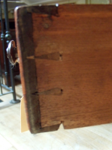 Antiek mahonie schrijftafeltje circa 1840 2