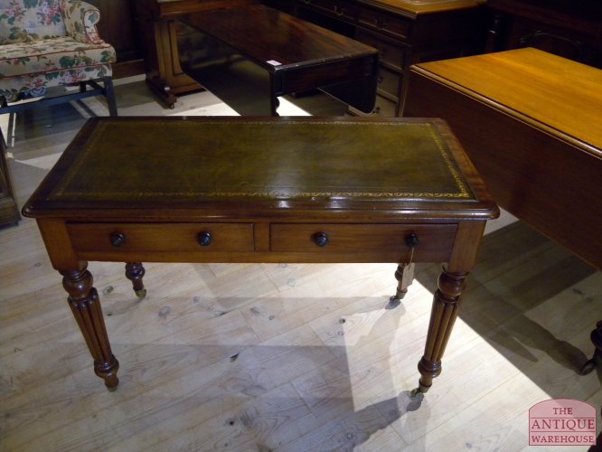 Antiek mahonie schrijftafeltje circa 1840 3