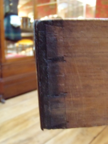 Antiek mahonie schrijftafeltje 2