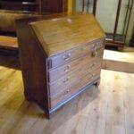 Antiek mahonie secretaire, klepbureau circa 1780 1
