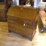 Antiek mahonie secretaire, klepbureau circa 1780 3