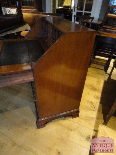 Antiek mahonie secretaire circa 1750, George III 3