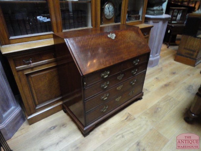 Antiek mahonie secretaire circa 1760 2