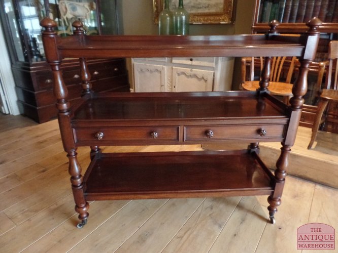 antiek mahonie side table