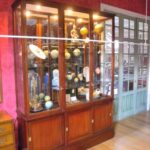 antiek mahonie vitrine 1