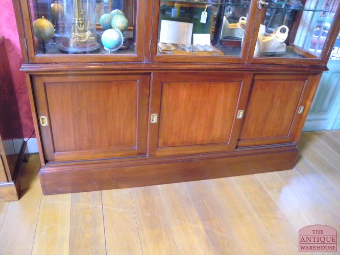 antiek mahonie vitrine 2