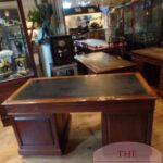 Antiek mahoniehouten bureau afkomstig uit het Verenigd Koninkrijk 2